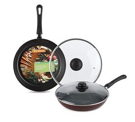 Сковорода К-У а/пр. С-655/СЭ-030 d280мм. ст/крышк. EXPERT