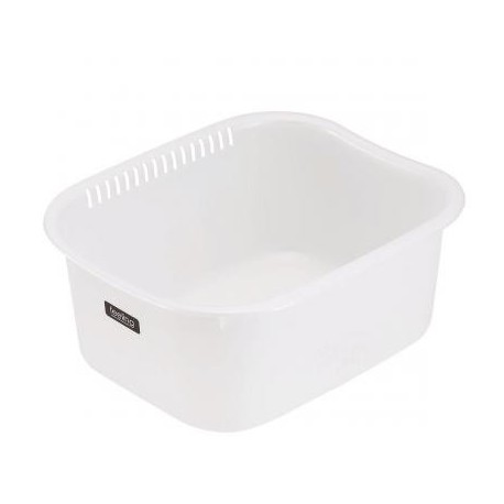 Корзина д/мытья овощей 0045W белая