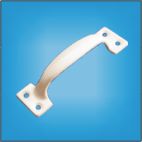 Ручка-скоба РС120 полимер. Кунгур