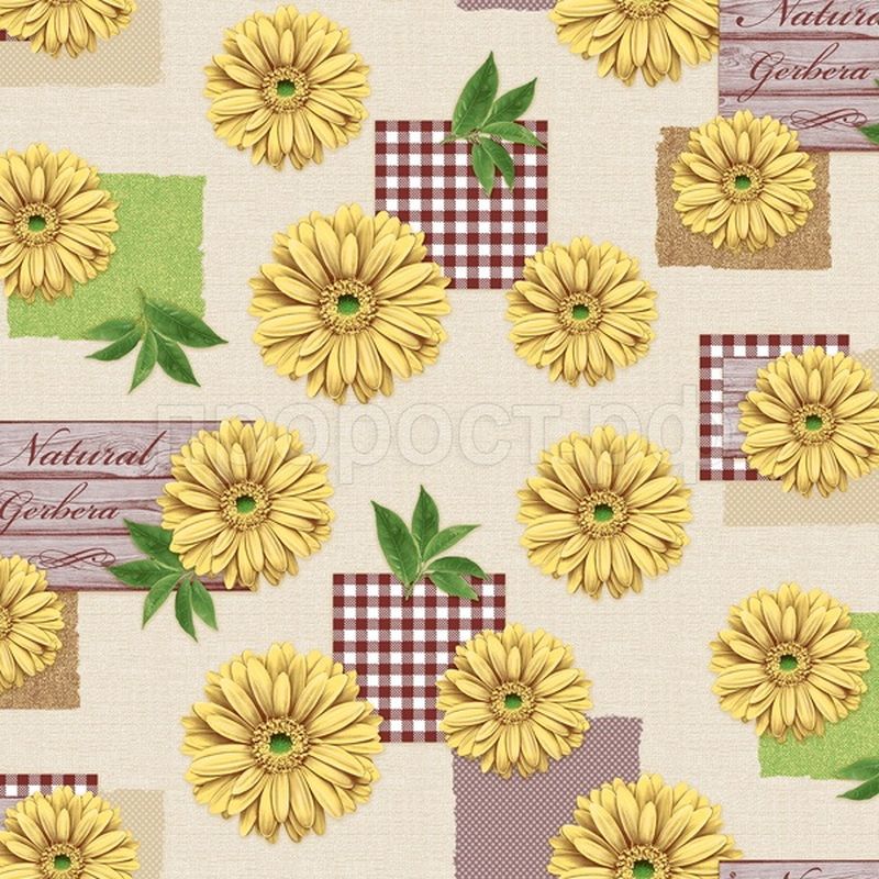 Клеенка "Мажор" 621/2 на неткан.основе (1,35*20м.) ТВЕРЬ