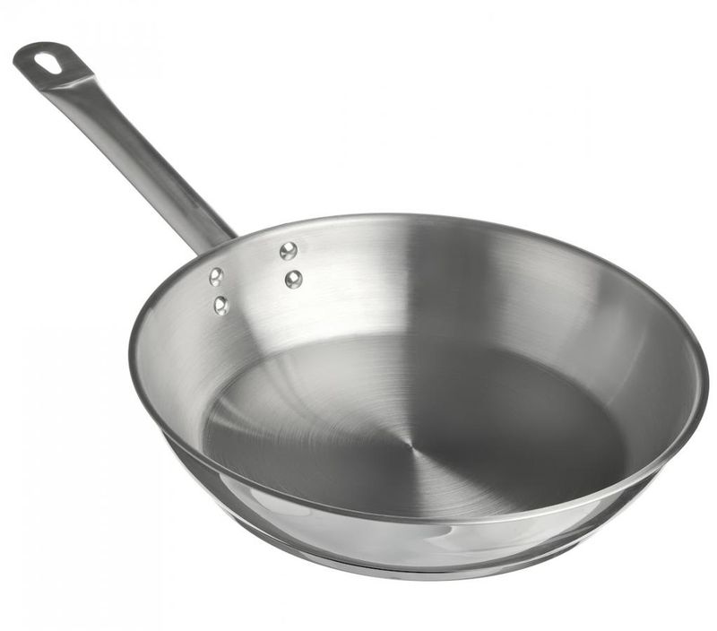 Сковорода КТ-ОБ-СН-26 26см. ОБЩЕПИТ (нерж. индукц. ТРС )