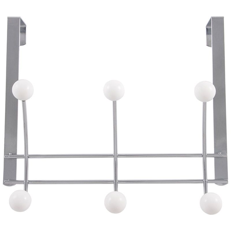 Вешалка надверная с 6-ю крючками W4742-6Н 006646 Скр.