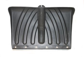 Лопата д/снега пл. б/черен. "Крепыш" с планкой 44*32см 1113-00 Ковров