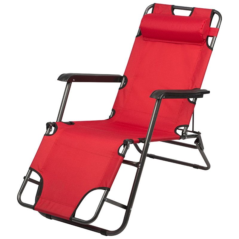 Кресло-шезлонг CHO-153 ECOS 993135 красное Скр
