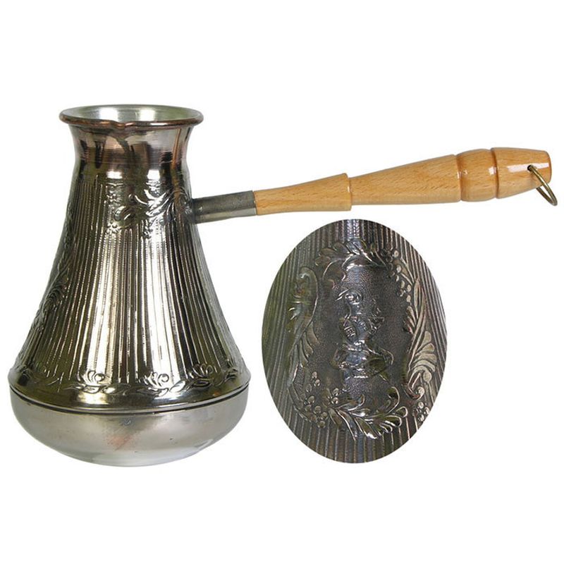 Турка медная 0,7л. Семерочка "Джин" Дел.