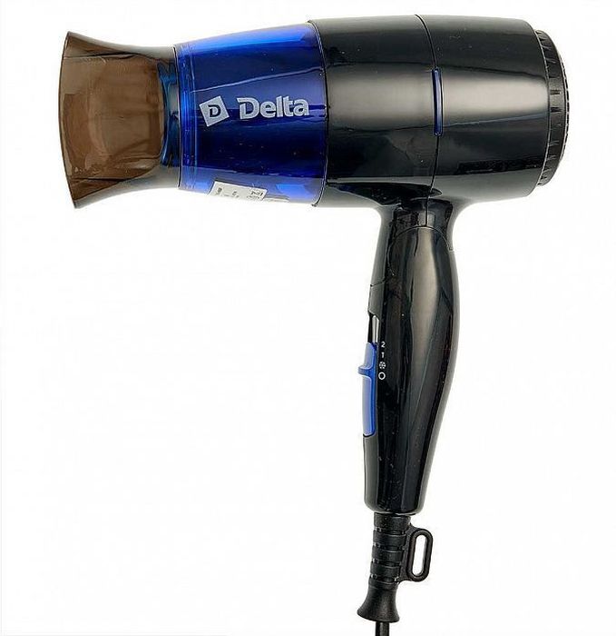 Фен DELTA DL-0907 1,4кВт. скл.ручка