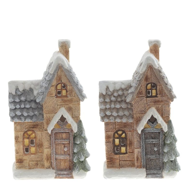 Фигурка "Домик" 791592 с подсветкой (19*11*33см.)