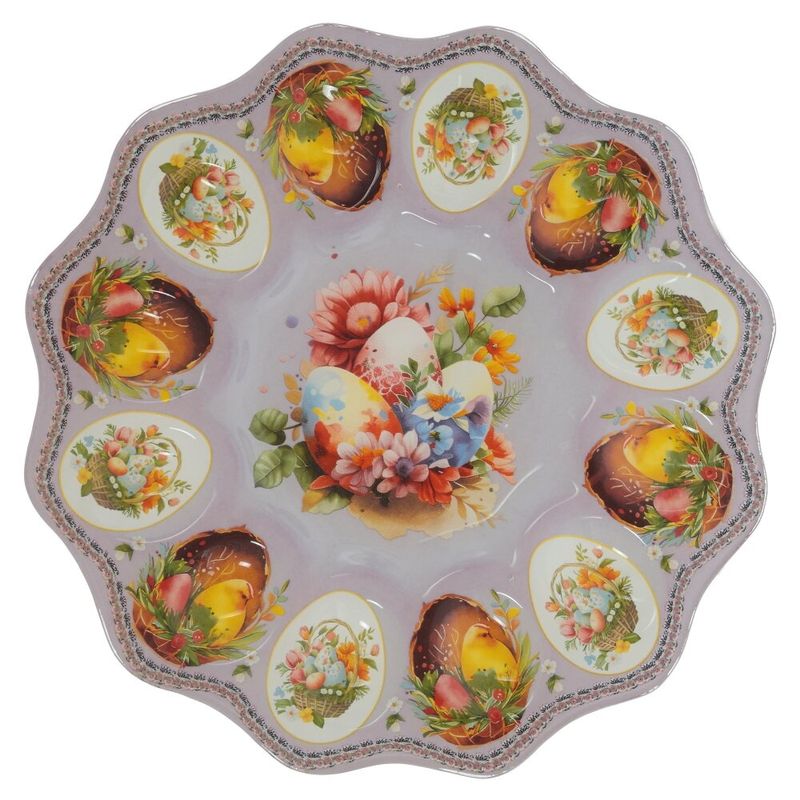 Тарелка д/12-ти яиц 816368 (28*28*1см.)