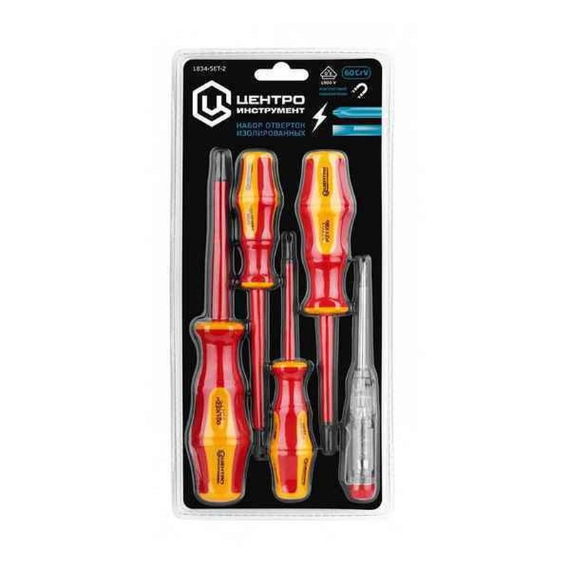 Набор отверток (5пр.) 1834-SET-2 ЦИ