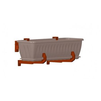 Крепление д/балконных ящиков 2шт. КН3229Т (Терракот)