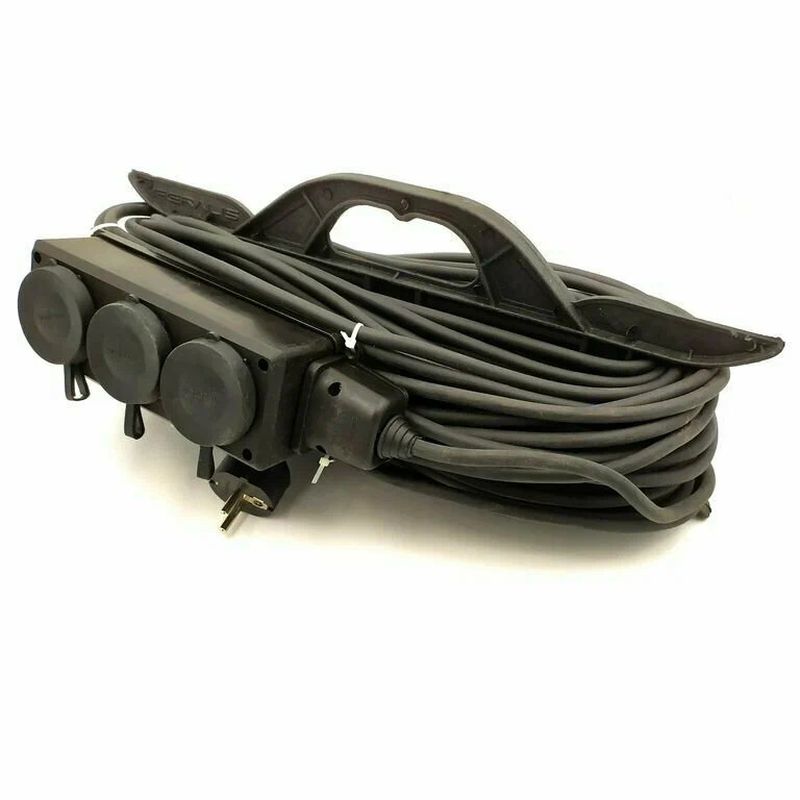 Удлинитель 20м. 3роз. на рамке КГ 2*2,5 (каучук) Смоленск