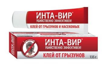 Инта-Вир клей (от грызунов и насекомых) 135гр. Ф