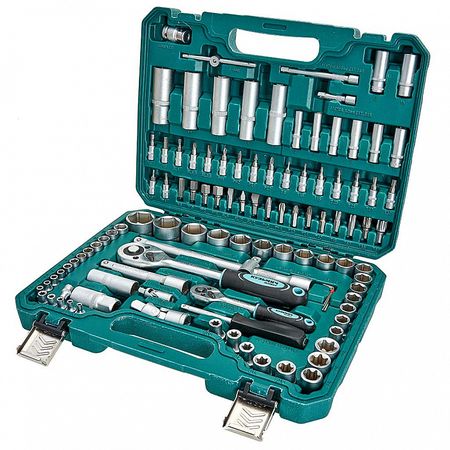 Набор инструментов НИК-024/108 КУЗЬМИЧ ЭКСПЕРТ (108пр.) в кейсе Дел.