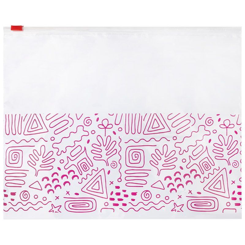 Пакет слайдер с ЗИП-замком 105521 ,30,5*25 см, (10шт.) СКР