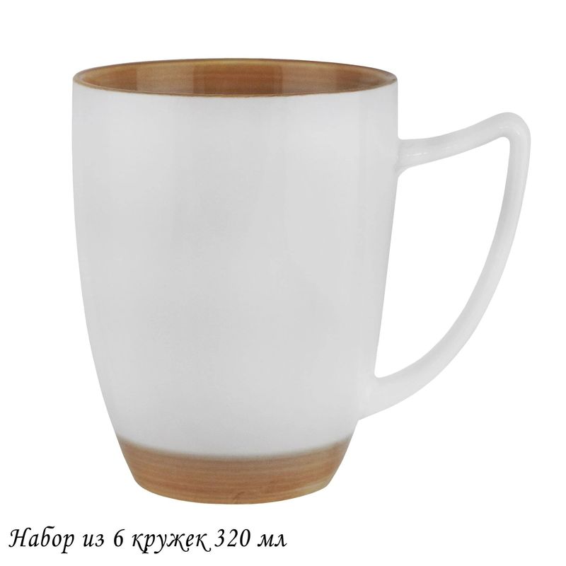 Набор кружек 133-236 МАДЕЙРА (6шт.) (подар. уп.)
