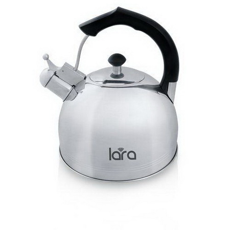 Чайник нерж. LARA LR00-62 3,0л. со свист.