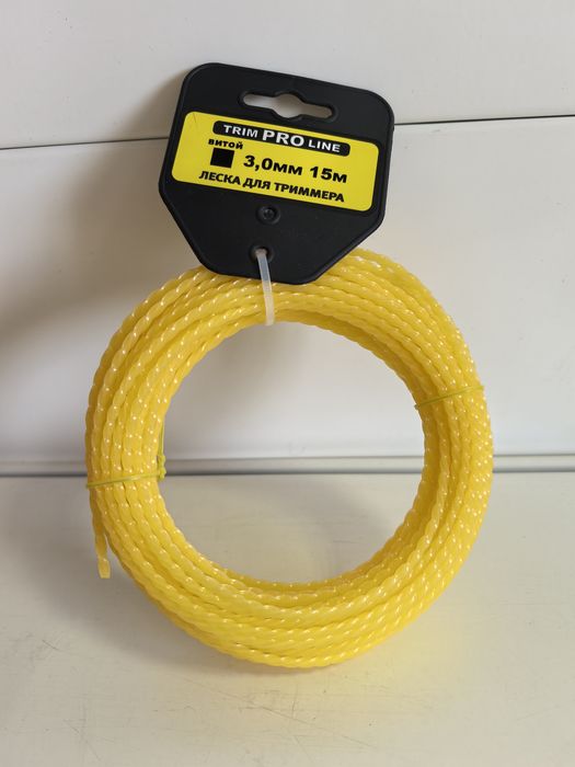 Леска Квадрат d3,0мм. 15м. 15-01-024 витая подвес