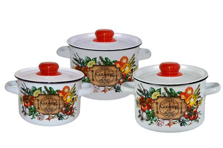 Набор 1с144 "Смак" (3к.: 1,5/3/4,5л.) Чер