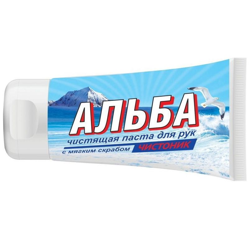 АЛЬБА Чистоник 150мл. (чистящая паста д/рук с мягким скрабом)
