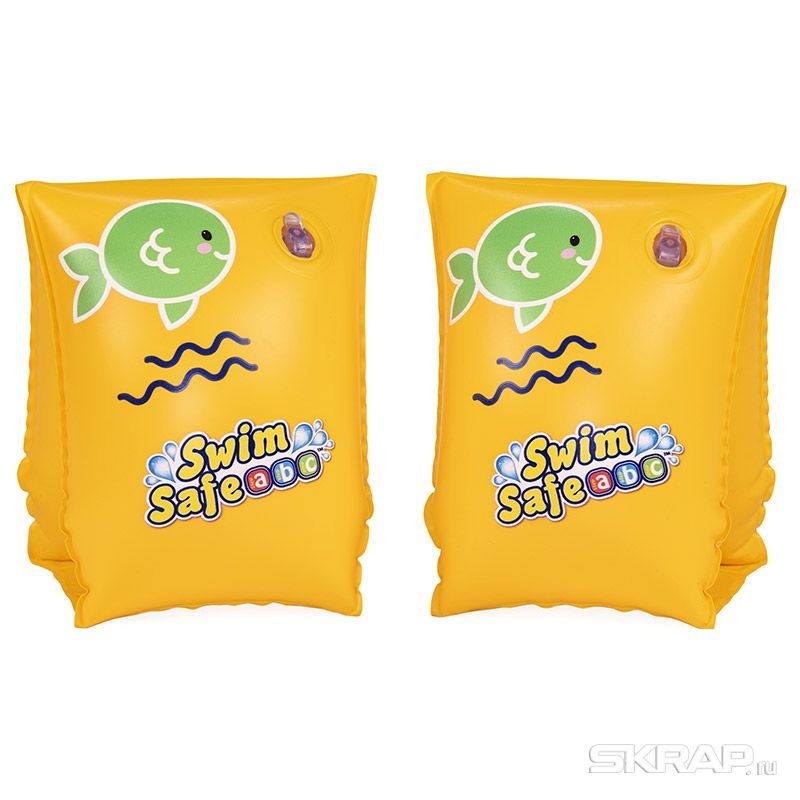 Нарукавники надувные 004802 Swim Safe (25*15см.)32033 Bestway