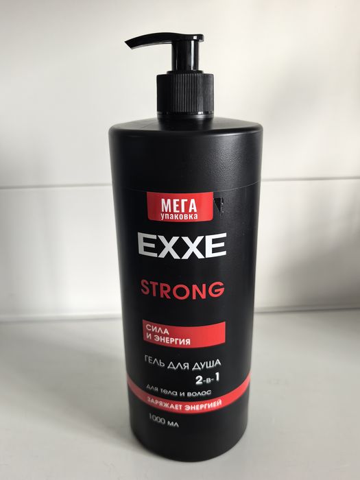 Гель д/душа EXXE MEN "Сила и энергия" 2в1 8361 1,0мл. (Арвитекс)