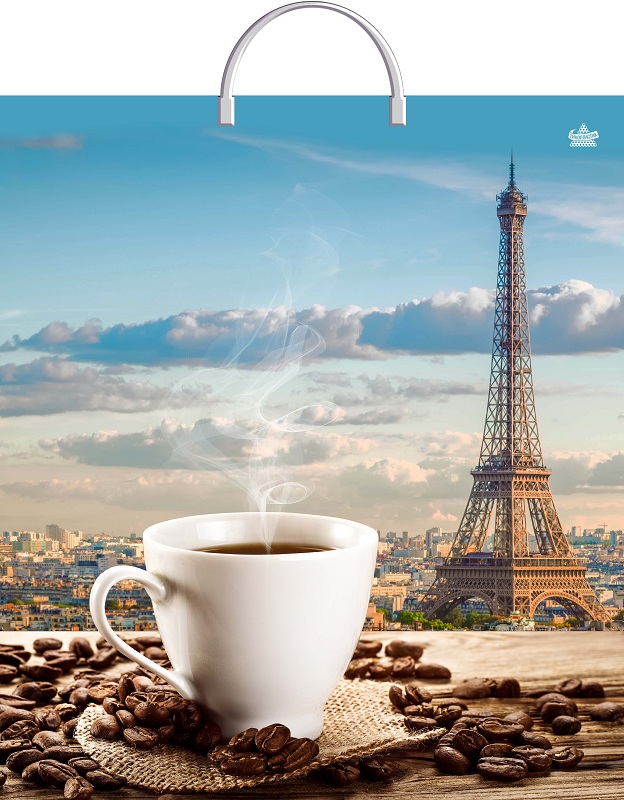 Пакет (пласт.руч.) 440*400мм. Ароматное утро 179181 Т-П