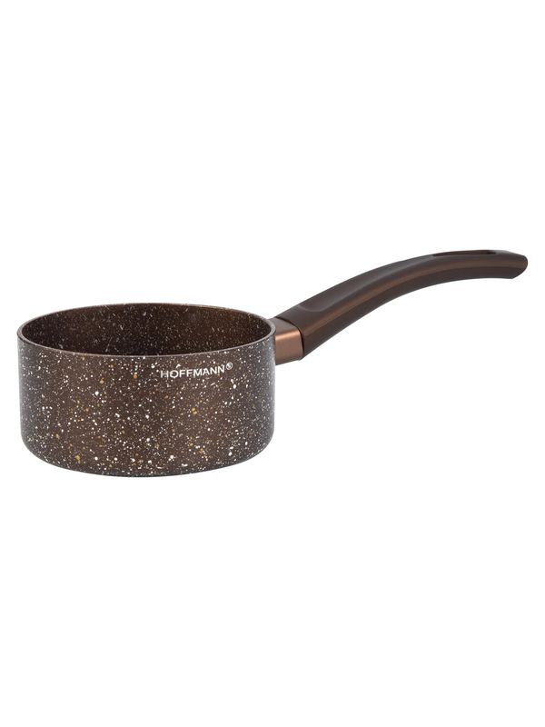 Ковш HM 7759 1,5л. (ал. , мрам. покрытие, черный) ХМ