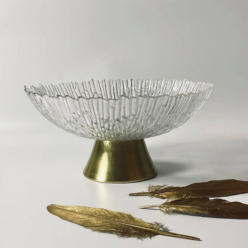 Фруктовница 200-120 на ножке (подар. уп.)