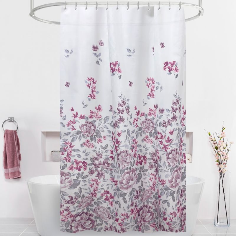 Занавес д/ван.комн. 180*200см. 13263 Пионы ВТ-829906 М.