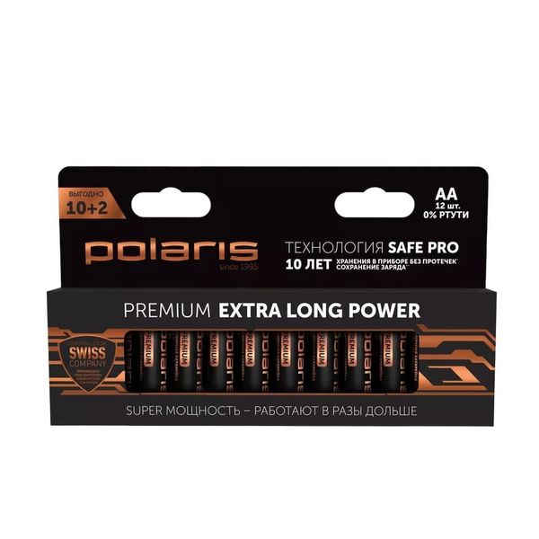 Батарейки POLARIS PB AA PREMIUM щелочные (96*12шт/уп.)
