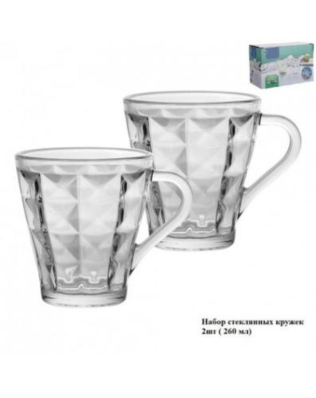 Набор кружек 280418 (2шт.*260мл.) Глория