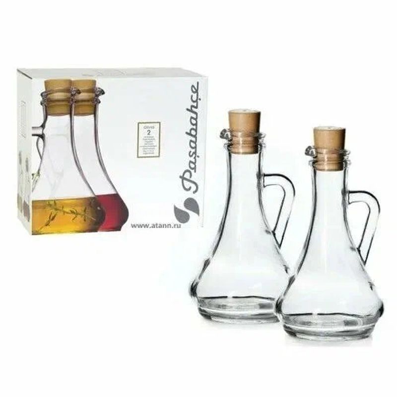 Набор емкостей д/масла-уксуса ОЛИВИЯ PSB 80108В (2шт) 260мл.