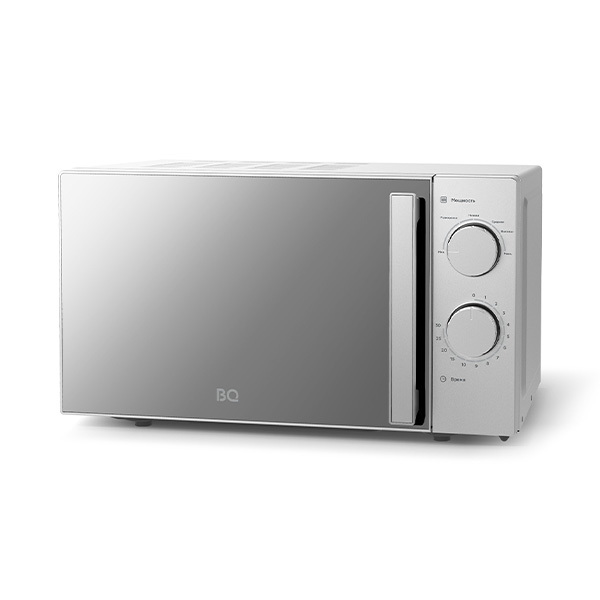 Микроволновая печь BQ MWO-20013SM (800Вт. 20л. таймер),серебряный