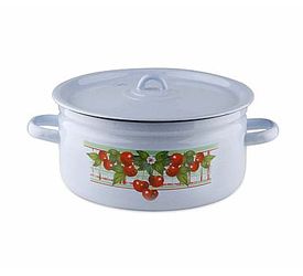 Кастрюля эмал.  5,5л. 16174 с/д. Л