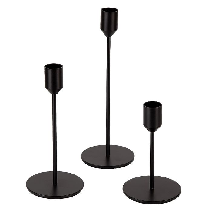 Подсвечник 9940002 (набор 3шт. 22/18/13см.) металл, ЕНС