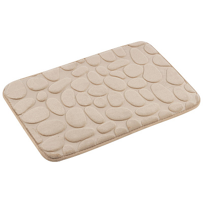 Коврик д/ванны 40*60см. "Stone" (бежевый) 102514 СКР.