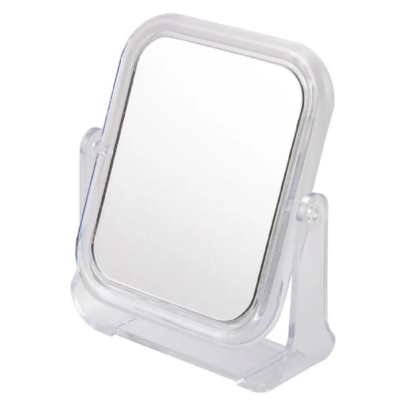 Зеркало косметическое М-1 310845 (13,4*10,4*2см.) двустор. Скр.