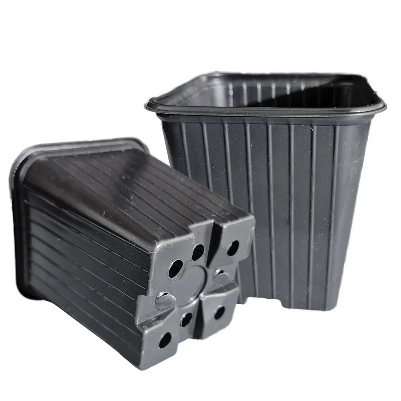 Стакан д/рассады квадр. 0,52л. 9*9*9.5см. (уп. 840шт.)