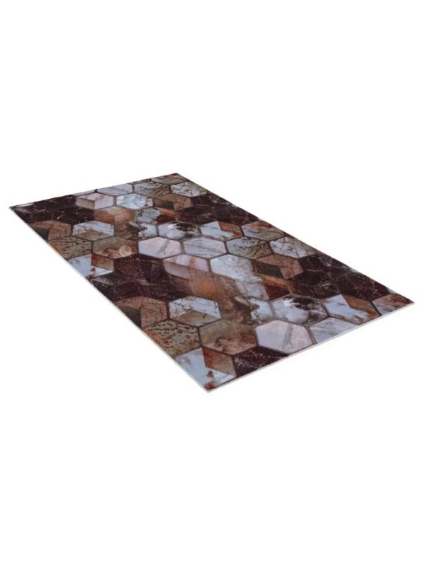 Коврик напольный  SH Icarpet PRINT 80*120 "Соты Фэншуй" влаговп. 823260/840175 Ш