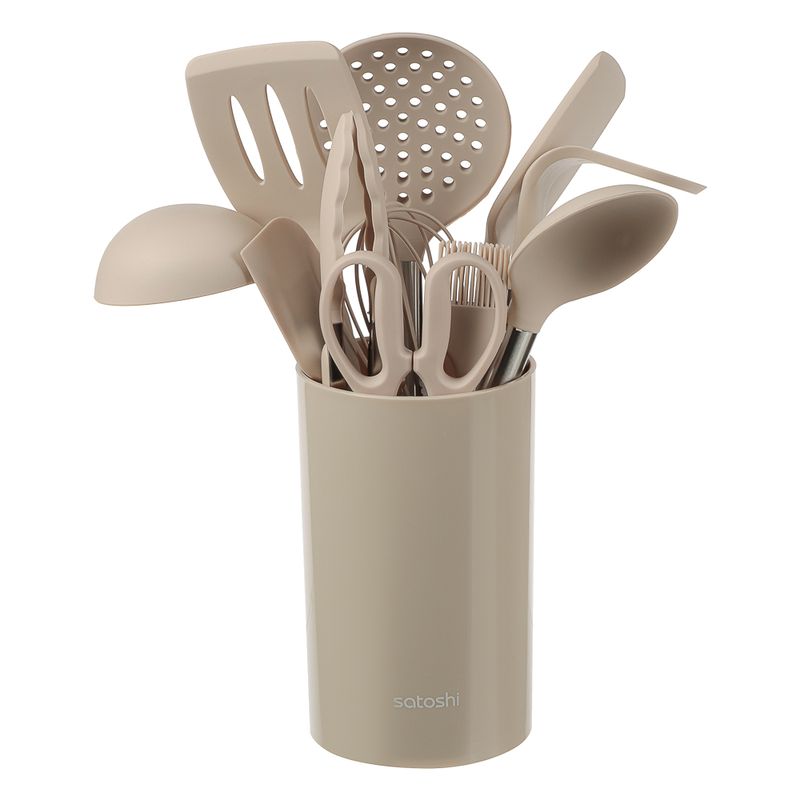 Набор кух. принадлежностей 881-325 "Тулон" 12пр. (силикон) SATOSHI