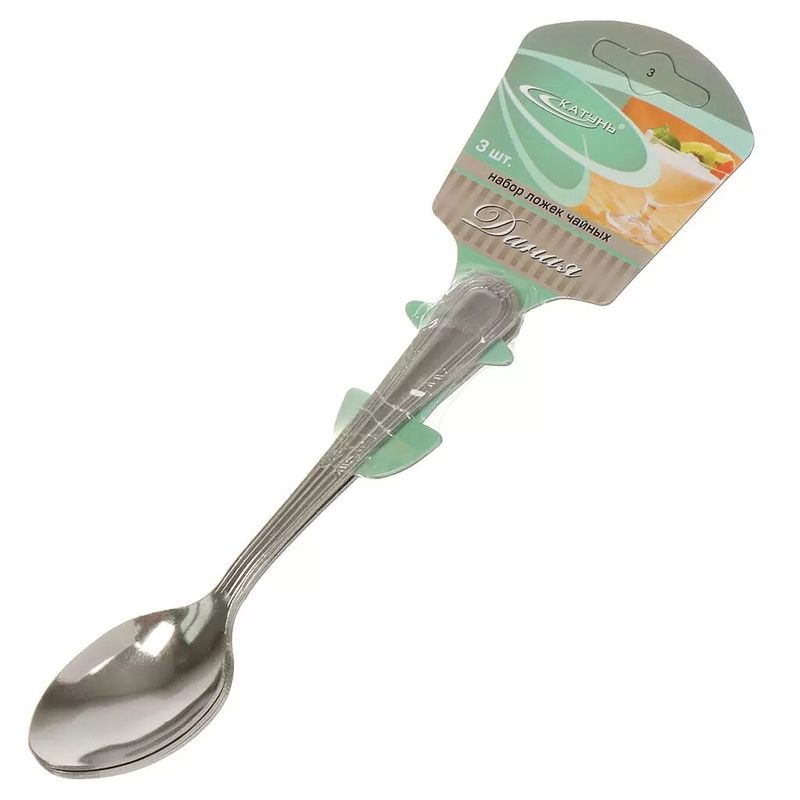 Набор ложек чайных КТ-1801-ЛЧ-3 "ДАНАЯ" (3шт. на подвесе)