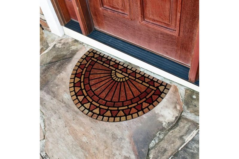 Коврик напольный 45*75см. Пражский град 6642-01 11396 флок. М.