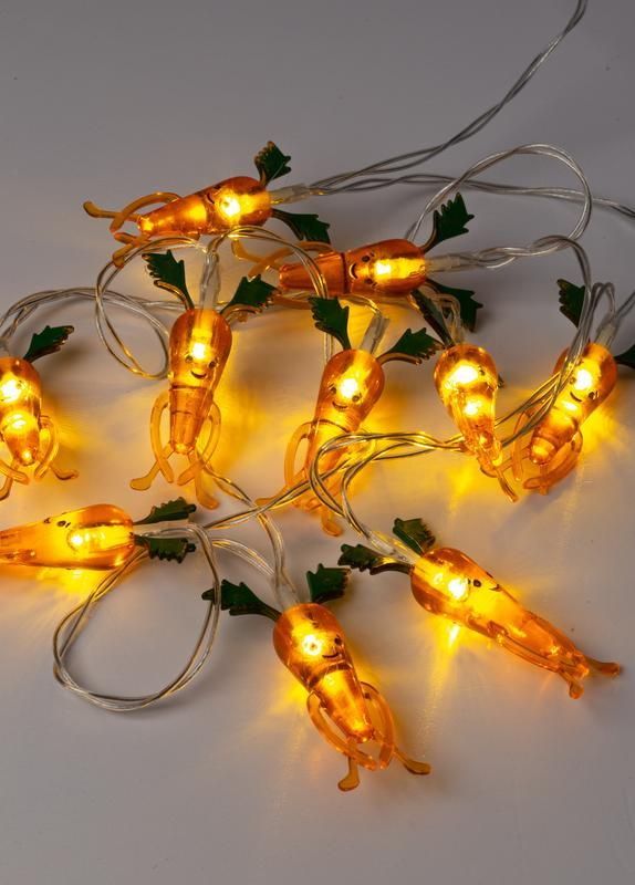 Гирлянда эл. "Морковки" 10LED КОС GIR-B102 .