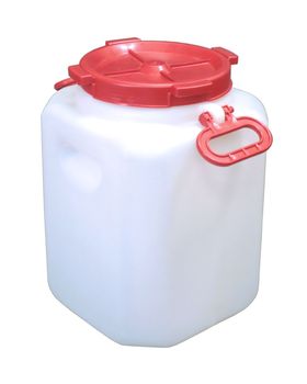 Канистра-бочка  40л. с навес.руч. М680