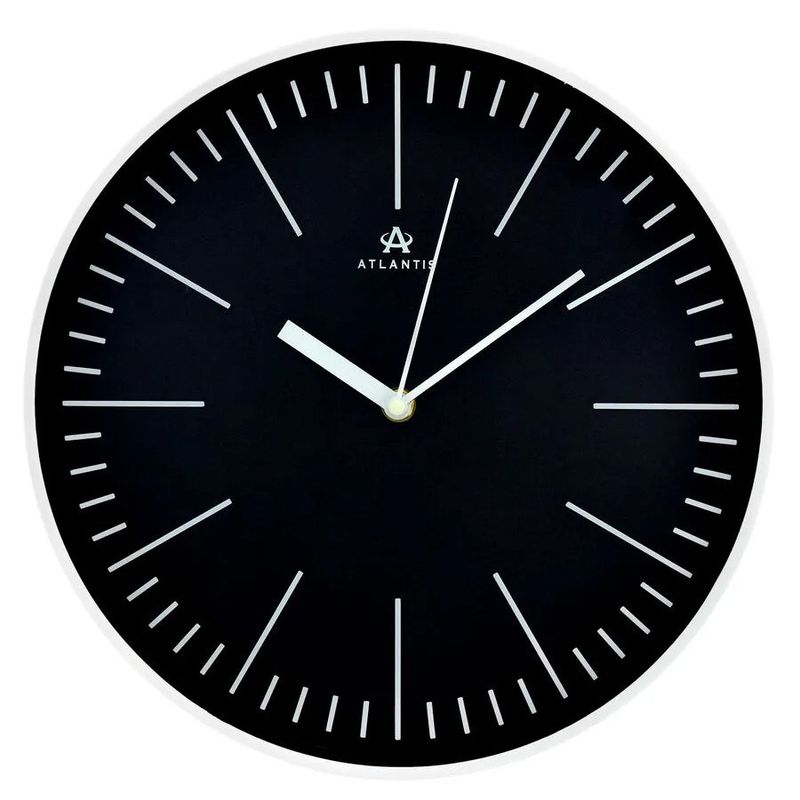 Часы настенные 2612TE-D "Atlantis"  (d30*4,5см) А