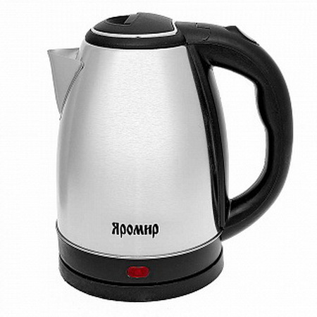 Чайник эл. ЯРОМИР ЯР-1058 1,5кВт. 1,8л. нерж., диск