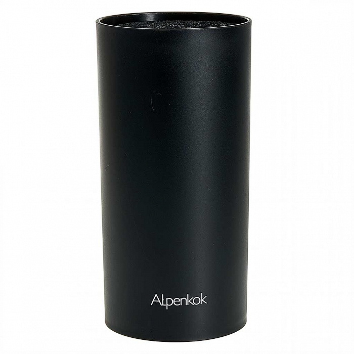 Подставка д/ножей АК-219ST черный 22*11 Дел.