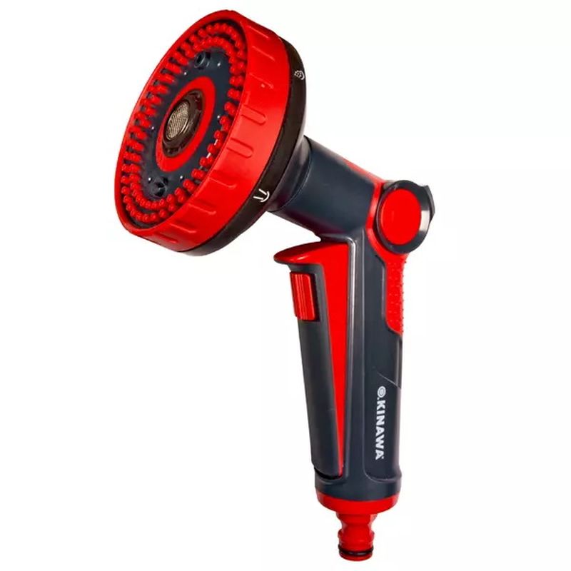 Пистолет поливочный 2512 (6 реж.) с клавишей OKINAWA ЦИ