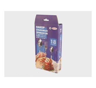 Набор столов.прибор. "УЗОРЫ" 18пр. 1с53 Аша