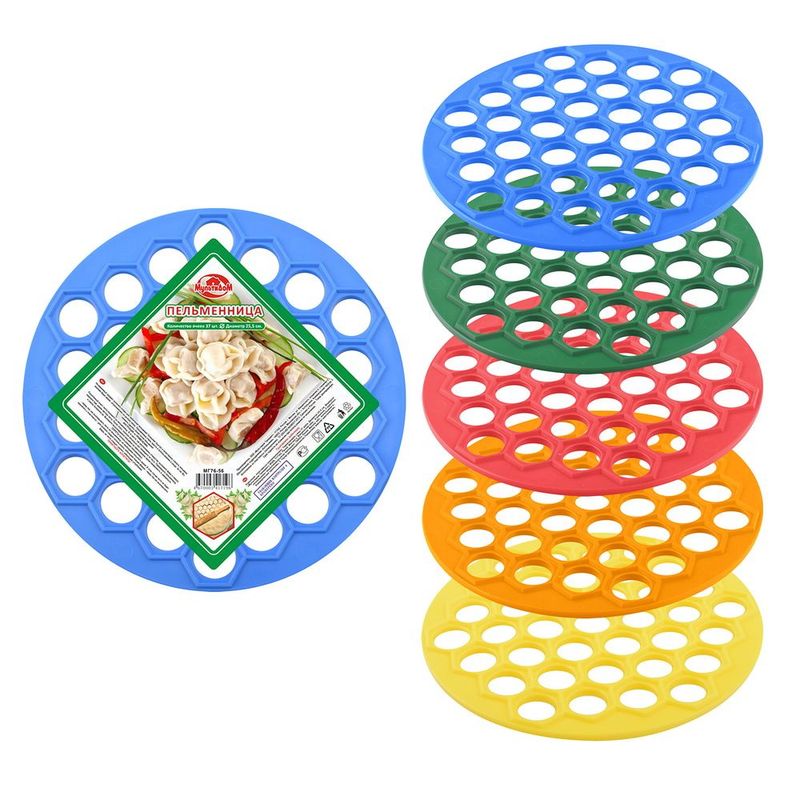 Пельменница пл. МГ76-56 d 25,5см./37яч. Мд